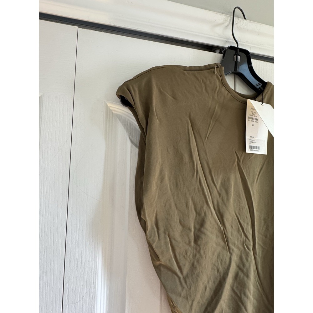 CHRISTOPHER ESBER twisted‎ jersey dress Green Size 40. NWT $990 - Picture 7 of 14